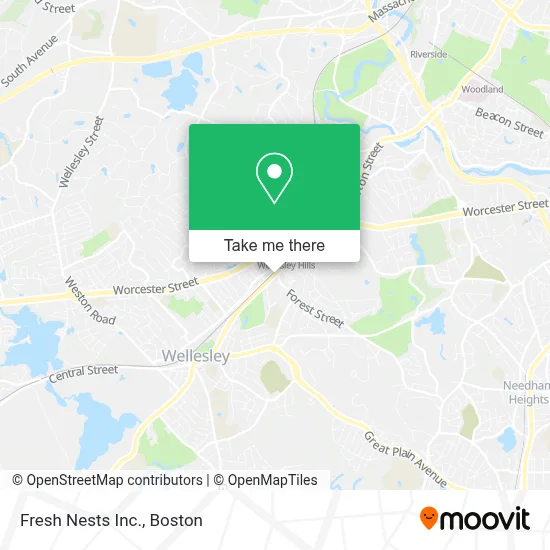 Fresh Nests Inc. map