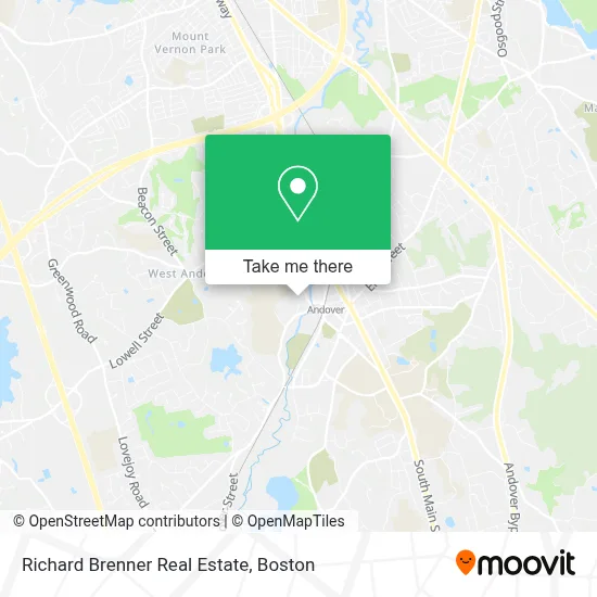 Richard Brenner Real Estate map
