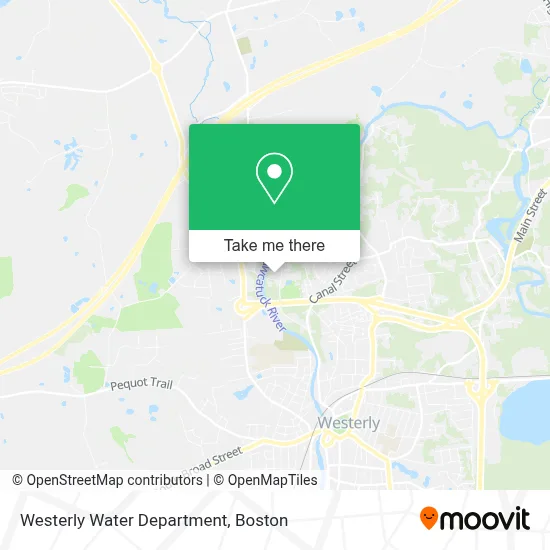 Westerly Water Department map