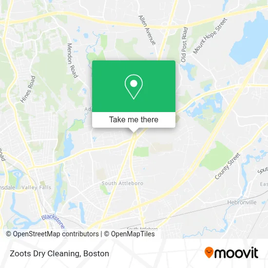 Zoots Dry Cleaning map