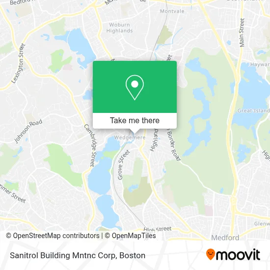 Sanitrol Building Mntnc Corp map