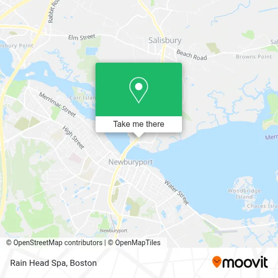 Rain Head Spa map