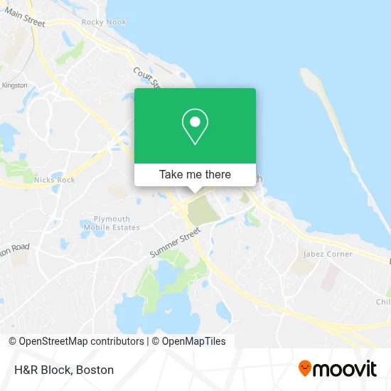H&R Block map