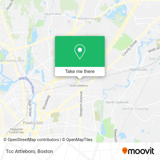 Tcc Attleboro map