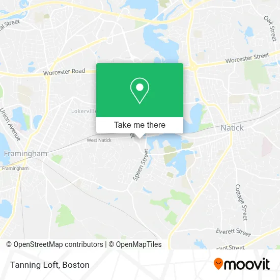 Tanning Loft map