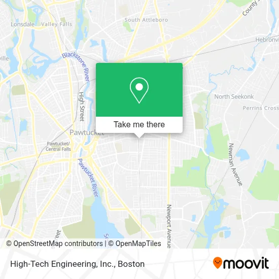 High-Tech Engineering, Inc. map