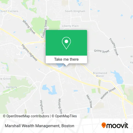 Marshall Wealth Management map