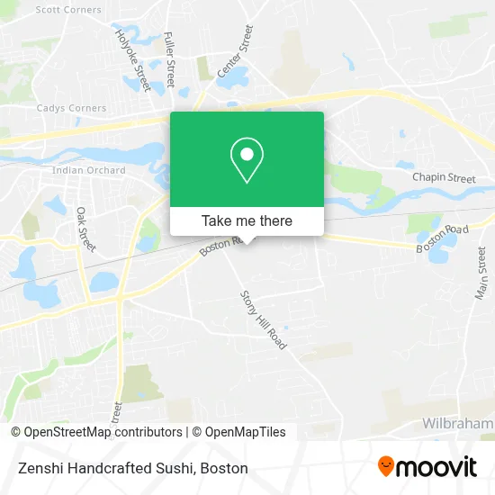 Zenshi Handcrafted Sushi map