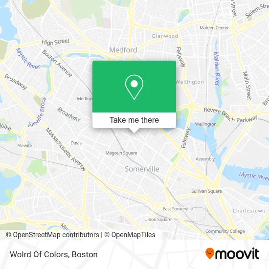 Wolrd Of Colors map