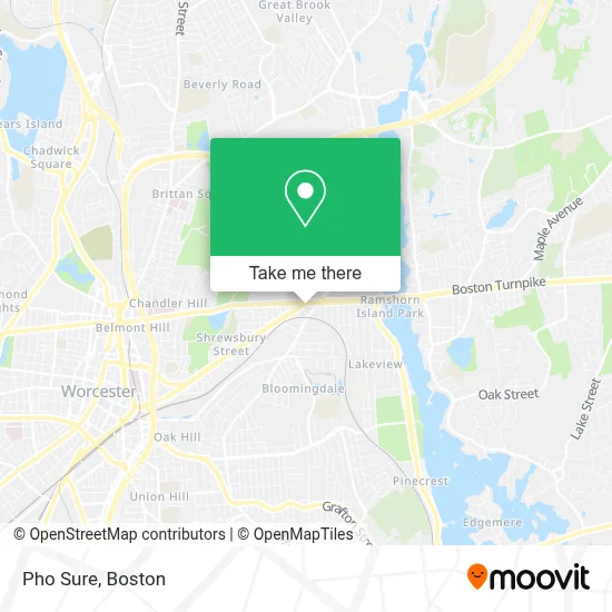 Pho Sure map
