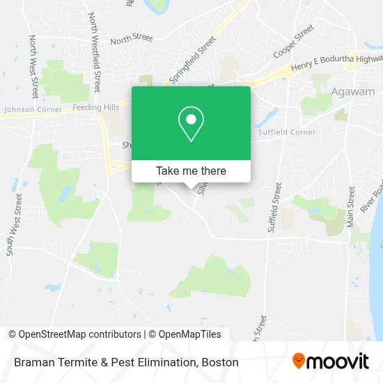 Braman Termite & Pest Elimination map