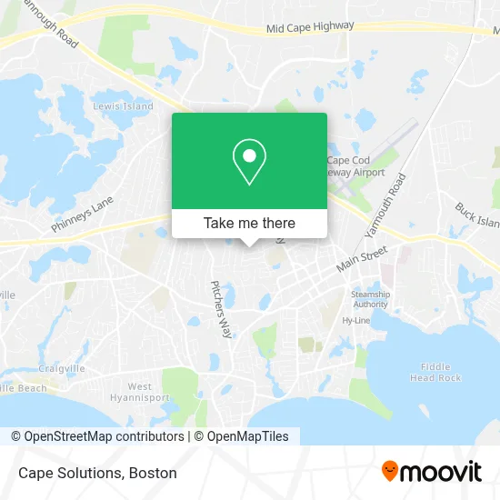 Cape Solutions map