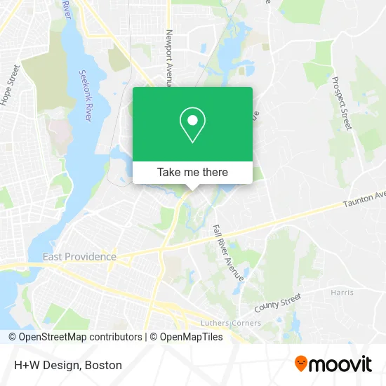 H+W Design map