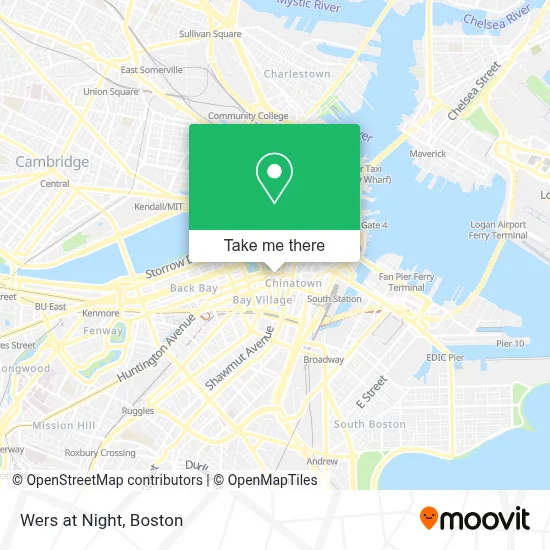 Wers at Night map