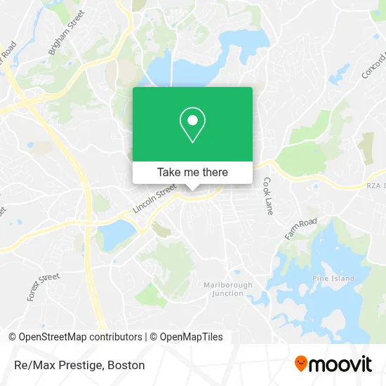 Re/Max Prestige map