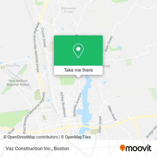 Vaz Construction Inc. map