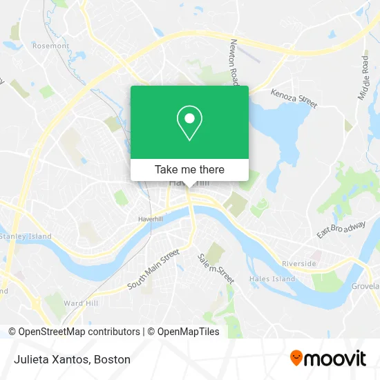 Julieta Xantos map