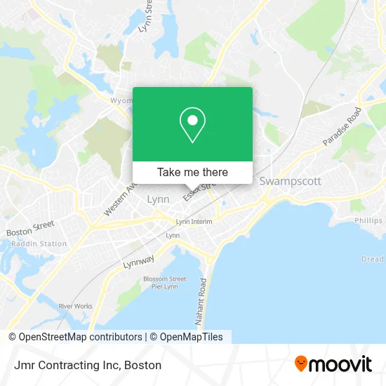 Jmr Contracting Inc map