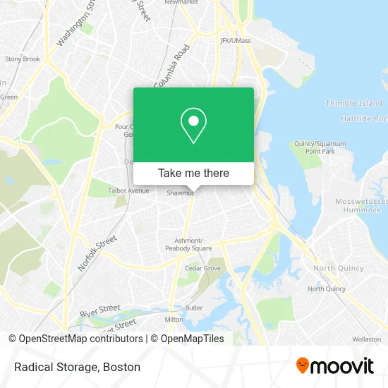 Radical Storage map