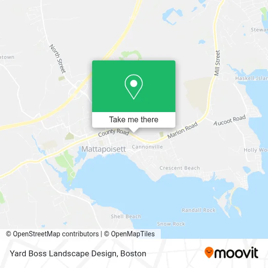Yard Boss Landscape Design map