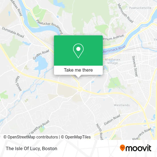 The Isle Of Lucy map