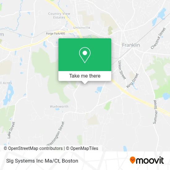 Slg Systems Inc Ma/Ct map