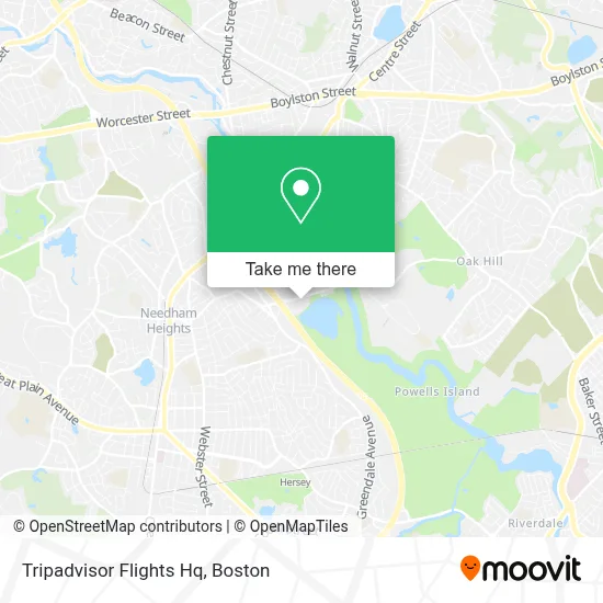 Tripadvisor Flights Hq map