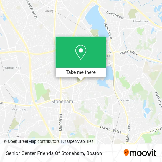 Senior Center Friends Of Stoneham map