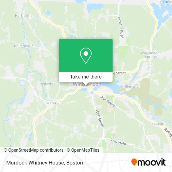Murdock Whitney House map
