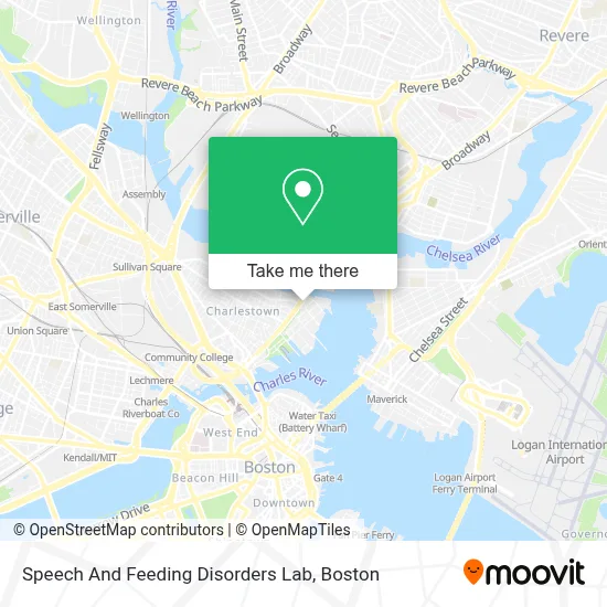 Speech And Feeding Disorders Lab map