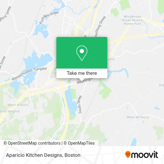 Aparicio Kitchen Designs map