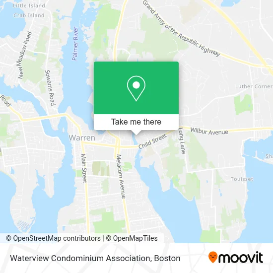 Waterview Condominium Association map
