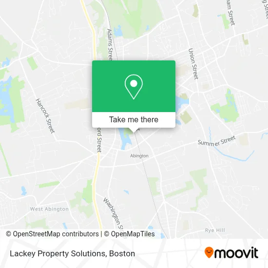 Lackey Property Solutions map