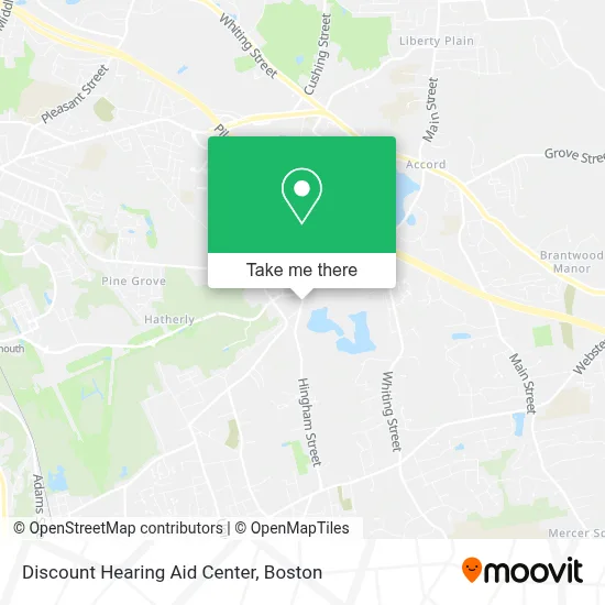 Discount Hearing Aid Center map
