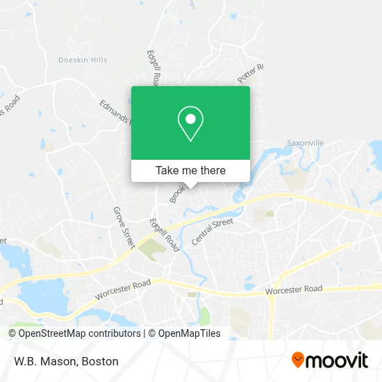 W.B. Mason map