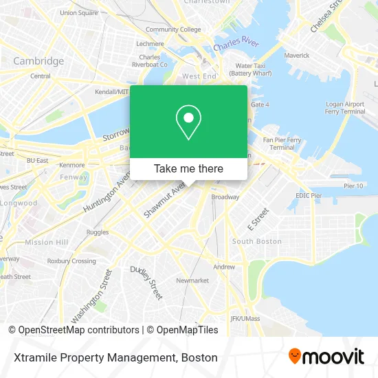 Xtramile Property Management map