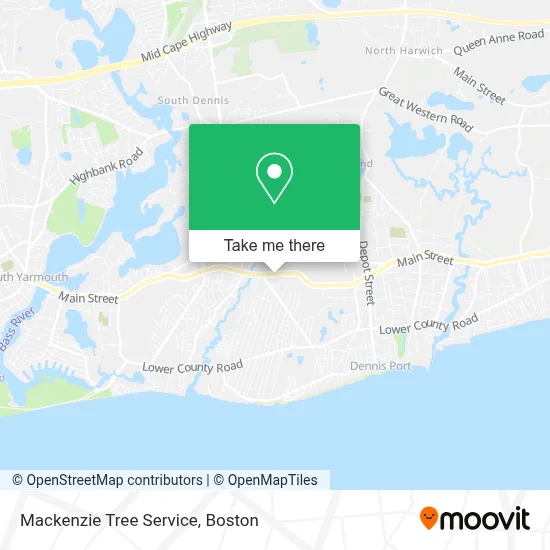 Mackenzie Tree Service map