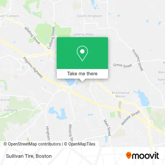 Sullivan Tire map