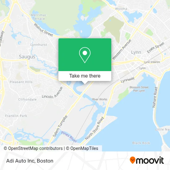 Adi Auto Inc map