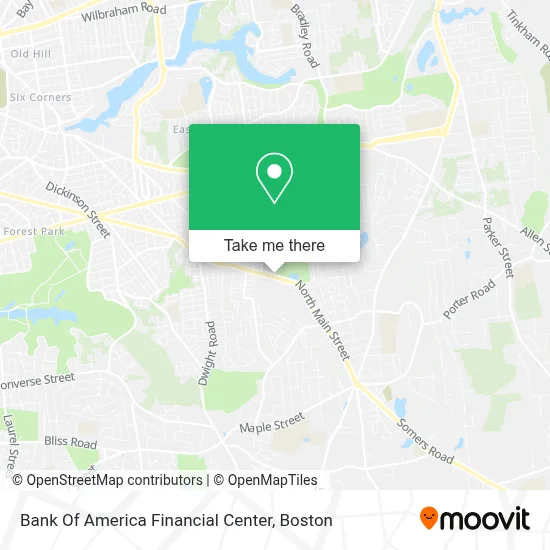 Bank Of America Financial Center map