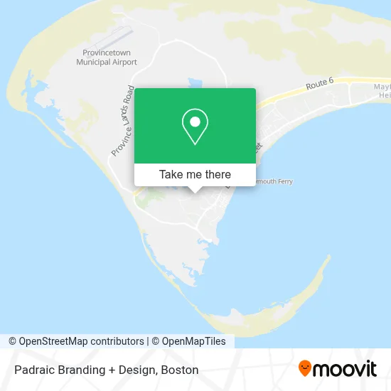 Padraic Branding + Design map