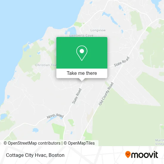Cottage City Hvac map