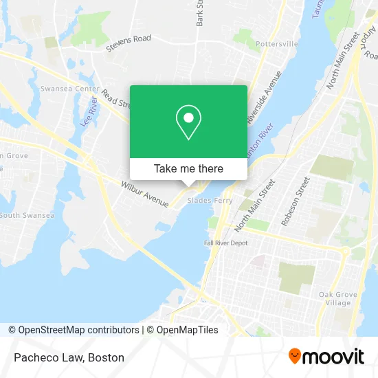 Pacheco Law map