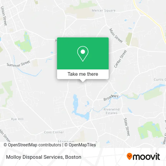 Molloy Disposal Services map