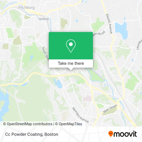 Cc Powder Coating map
