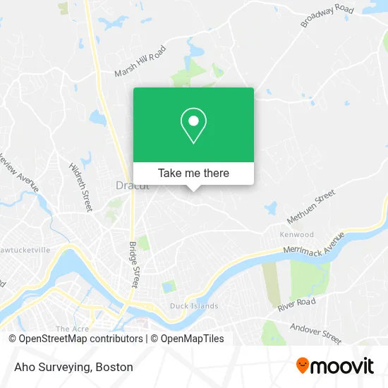 Aho Surveying map