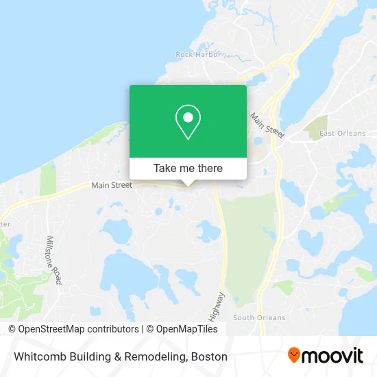 Whitcomb Building & Remodeling map