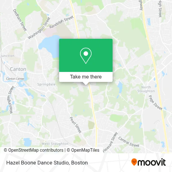 Hazel Boone Dance Studio map