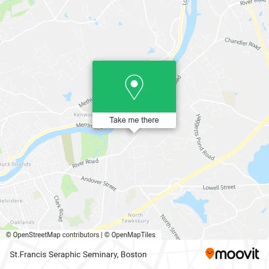 St.Francis Seraphic Seminary map