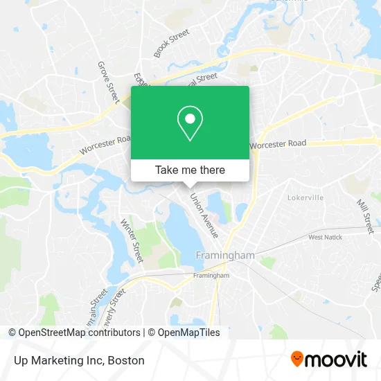 Up Marketing Inc map